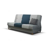 Mars Meble - TWIST NIEBIESKI Wersalka z funkcją i pojemnikiem PROMOCJA