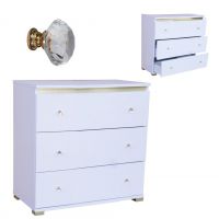 Art. Decoration - 016Z GLAMOUR Komoda | złoty