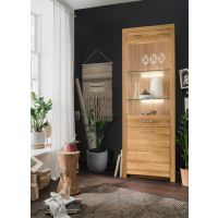 G+K MEBLE - WZ-0169 Witryna I | Dąb