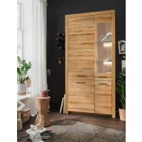 G+K MEBLE - WZ-0169 Witryna II P | Dąb