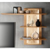 G+K MEBLE - WZ-0623 Półka wisząca II | Dąb olejowany