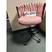 HALMAR - TALON Fotel Obrotowy | Różowy | DOSTĘPNY OD RĘKI