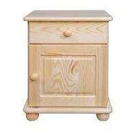 Drewmax - SOSNA Szafka nocna SN101 (prawa)