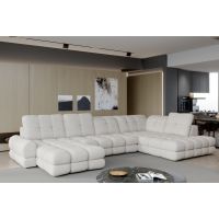 WERSAL - TOLLO XL Narożnik z elektrycznie wysuwanym siedziskiem i pojemnikiem