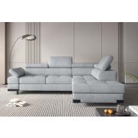 WERSAL - EMPORIO L Narożnik z funkcją spania i pojemnikiem