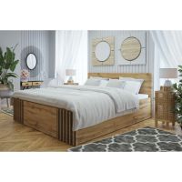 STOLMEX - LAMEL Łóżko z pojemnikiem | 160/200