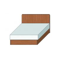 MEBLOMIX - Moli Łóżko 97 / wzór 01 (90x200)