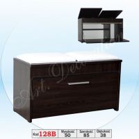 Art. Decoration - 128B Szafka na buty bez wstawki aluminiowej