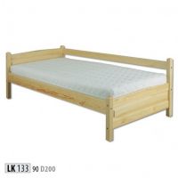 Drewmax - SOSNA Łóżko LK133 90x200