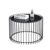 FURNITEX - L13-FX (B) Ława 60 | czarny marmur