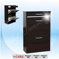 Art. Decoration - 148A Szafka na buty z wstawką alumimiową