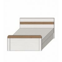 MEBLOMIX - IWO Łóżko 149 z pojemnikiem i materacem na stelażu