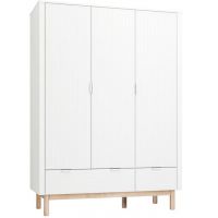 PINIO - MILOO Szafa 3-drzwiowa | Biały