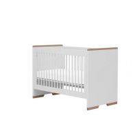 PINIO - SNAP Łóżeczko 120x60 | Biały