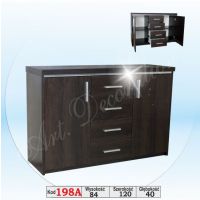 Art. Decoration - 198A Komoda z wstawką aluminiową