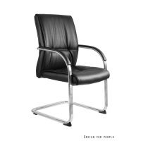 UNIQUE MEBLE - BRANDO SKID Krzesło Konferencyjne C041