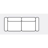 FENIKS MEBLE - SYCYLIA Sofa 2 dwuosobowa z prawym i lewym bokiem