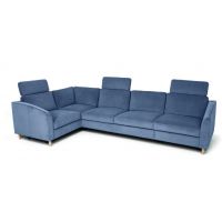 Meblomak - FANO Narożnik 1PL-N-2,5RN-1PP | Z funkcją spania | Z pojemnikiem