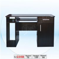 Art. Decoration - 235B Biurko bez wstawki aluminiowej