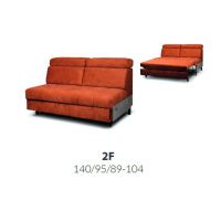 WERXAL - DANTE System 2F Sofa z funkcją spania, bez pojemnika