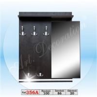 Art. Decoration - 356A Wieszak z wstawką aluminiową