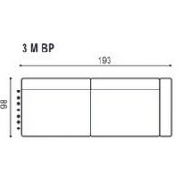 Sofalive - COCO SOFA 3MBP - Z PRAWYM BOKIEM BEZ FUNKCJI SPANIA