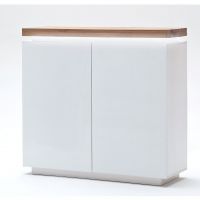 MC AKCENT - ROMINA Komoda 48998MW | lity dąb sękaty ze spękaniami