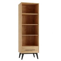 PINIO - RETRO Regał Wysoki | Dąb