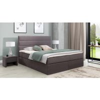 NEW ELEGANCE - NEW ELEGANCE SLIM na ślizgaczach | Łóżko kontynentalne z pojemnikiem | 180x200