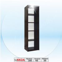 Art. Decoration - 662A Regał | z wstawką aluminiową