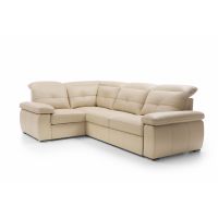 Bydgoskie Meble - LEGEND Narożnik segm. 1SK L - el. E - segm. 2,5F P lewy lub prawy z pojemnikiem na pościel i funkcją spania | SONET