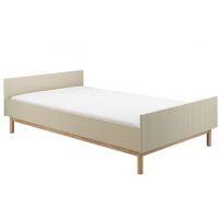 PINIO - MILOO Łóżko 200x120 | Szampański