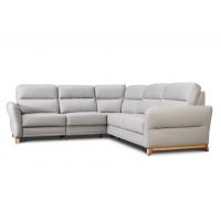 FENIKS MEBLE - ALLURE Narożnik 1ELL-EM-1BB-2,5FR | Z fotelem z elektryczną funkcją relaks i funkcją spania