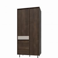 Restol - EBRO Szafa EBR-SZ90 | Dąb Barokowy | Kaszmir