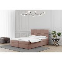 SOFIA MEBLE - ALMA Łóżko kontynentalne 180x200 z pojemnikiem