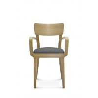 FAMEG - SOLID Fotel B-9449 dąb | siedzisko tapicerowane