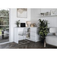 HALMAR - BEGA Biurko | biały | z EU