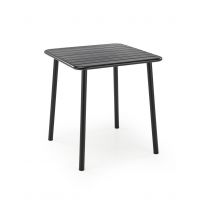HALMAR - BOSCO Stół kwadrat | czarny