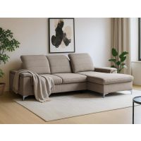 Mars Meble - BERGAMO MINI Narożnik z funkcją i pojemnikiem CAPPUCCINO - VENA 14 | PROMOCJA