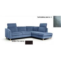 Meblomak - FANO Narożnik 2,5RL-N-WP-DPP | Z funkcją spania | Z pojemnikiem | 2x zakłówek | DOSTĘPNY OD RĘKI