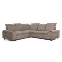 Mars Meble - BOSS XL Narożnik z funkcją spania i pojemnikiem | Beige - Eddy 03 | PROMOCJA