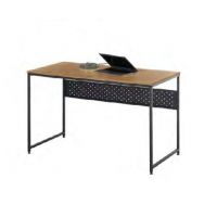 MC AKCENT - CORINTH Biurko | Laminat dąb dziki | Stelaż metal lakier proszkowy czarny | 40279ES5