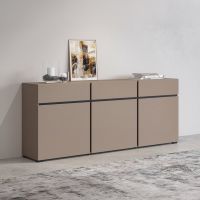 HELVETIA MEBLE WIERUSZÓW - CROSS Komoda 24CWMY43 | Congo / congo-czarny