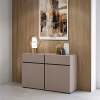 HELVETIA MEBLE WIERUSZÓW - CROSS Komoda 24CWMY45 | Congo / congo-czarny