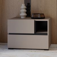 HELVETIA MEBLE WIERUSZÓW - CROSS S Szafka nocna | Congo | 24CWMY22