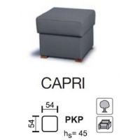 Meblomak - CAPRI Pufa kwadratowa z pojemnikiem