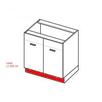 LAYMAN - CAMPARI, BLANKA COKÓŁ (KOLOR FRONTU) L= 200 cm