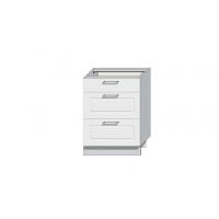 Stolkar - NATALIA Szafka D60S/3 | Dolna 3 szuflady