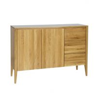 Drewmax - RETRO Komoda Dębowa | KD338