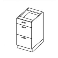 LAYMAN - ELIN Szafka DS4/3 | Dolna 40 | 3 szuflady (starmotion)